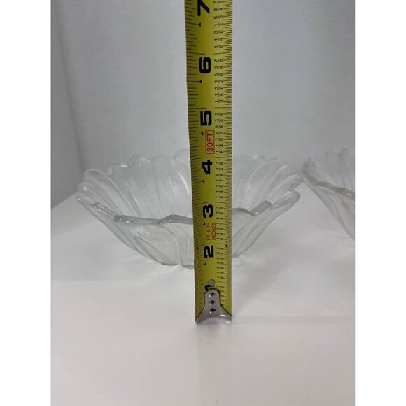 VTG-Set of 2 Lily Pons Clear by INDIANA GLASS Bowls 1960s - Picture 5 of 6